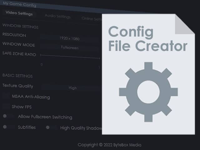 Config File Creator Logo